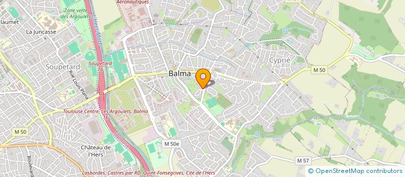 localisation de l'entreprise BALMEO à BALMA