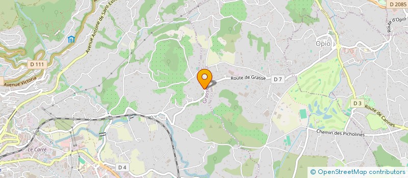 localisation de l'entreprise BALMERT  GRASSE