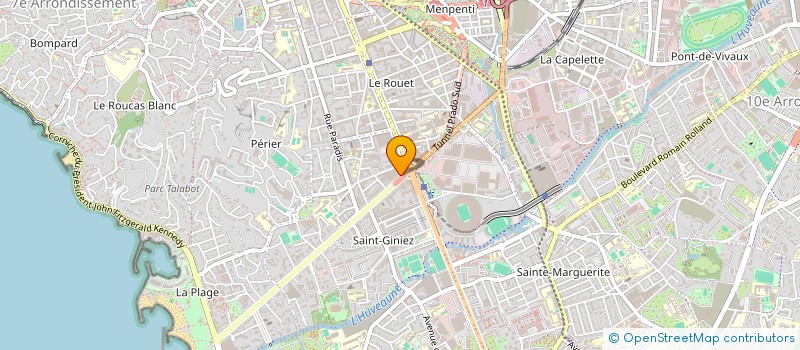 localisation de l'entreprise BALMI FINANCE  MARSEILLE