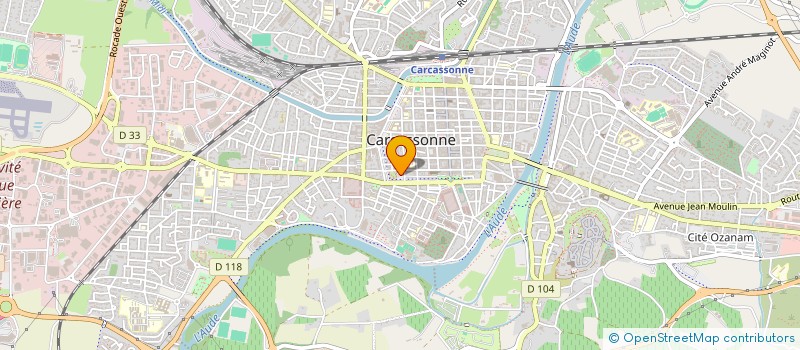 localisation de l'entreprise BALMIGERE CHAAR  CARCASSONNE