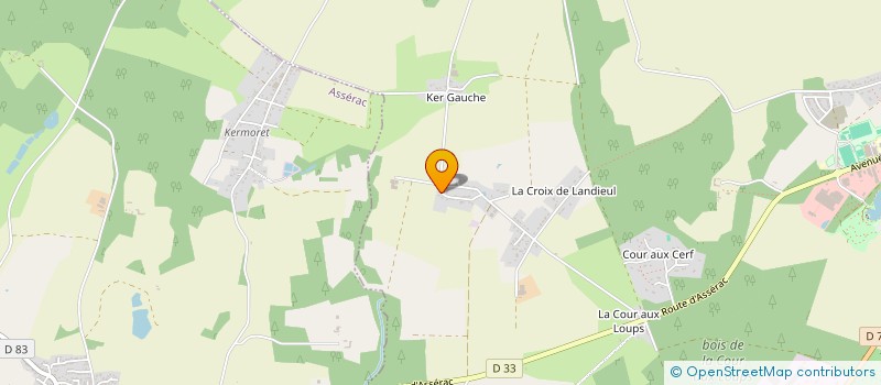 localisation de l'entreprise BALMOR à HERBIGNAC