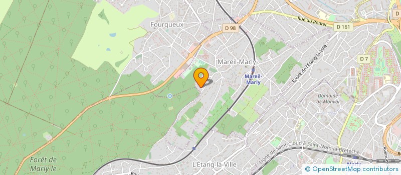 localisation de l'entreprise BALMORAL GREEN à MAREIL-MARLY