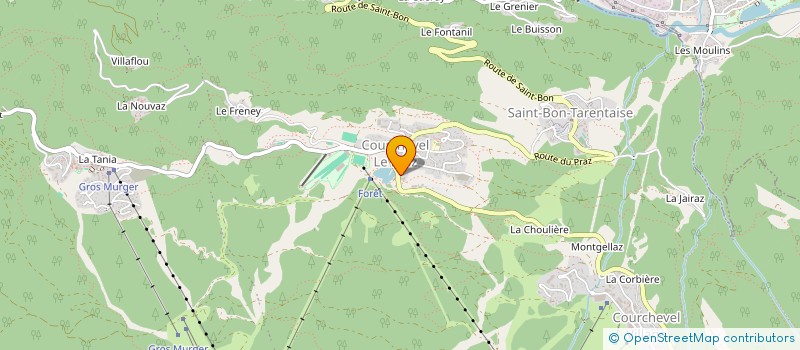 localisation de l'entreprise BALMUNGO à COURCHEVEL