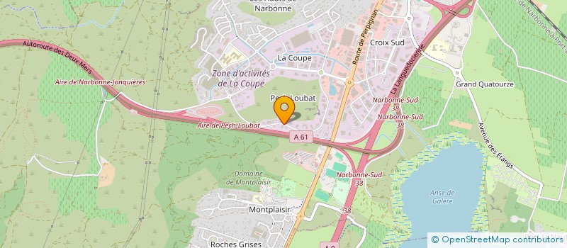 localisation de l'entreprise BALNEIS à NARBONNE