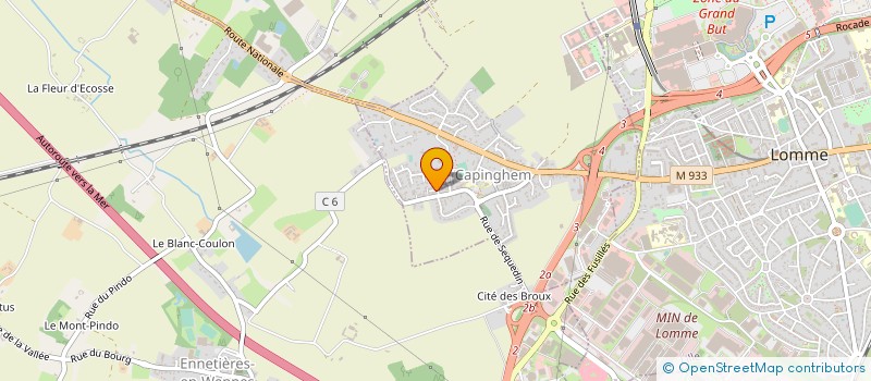 localisation de l'entreprise BALOA FOOD AND BEVERAGE à LILLE
