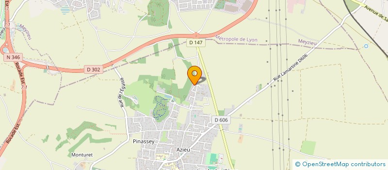 localisation de l'entreprise BALOG  GENAS