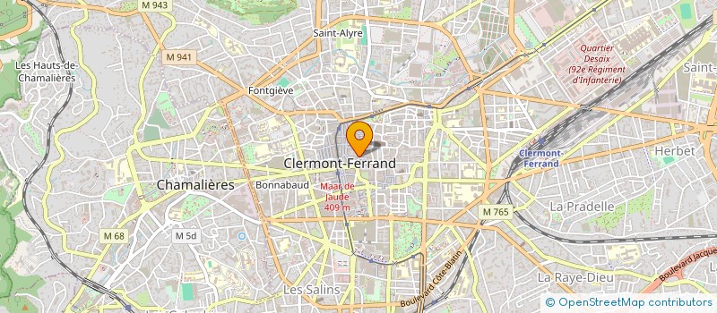 localisation de l'entreprise BALOG ERIC ET FAURE MICHEL  CLERMONT-FERRAND