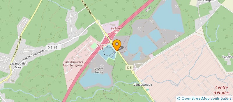 localisation de l'entreprise BALOMI  MIOS