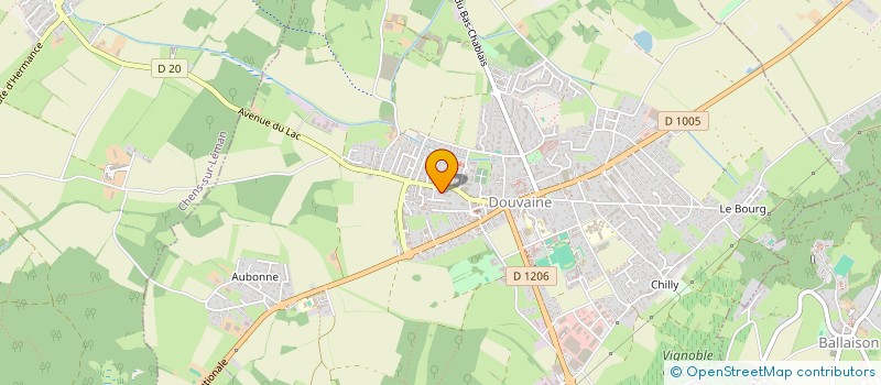 localisation de l'entreprise BALOO  DOUVAINE