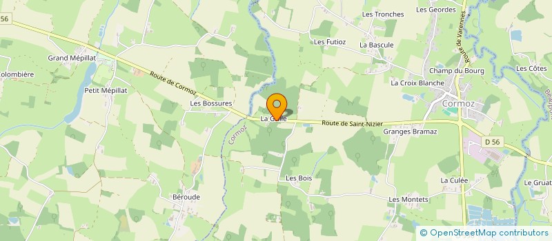localisation de l'entreprise BALOO AUTO SERVICES à CORMOZ