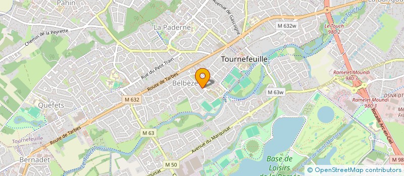 localisation de l'entreprise BALOP à TOURNEFEUILLE