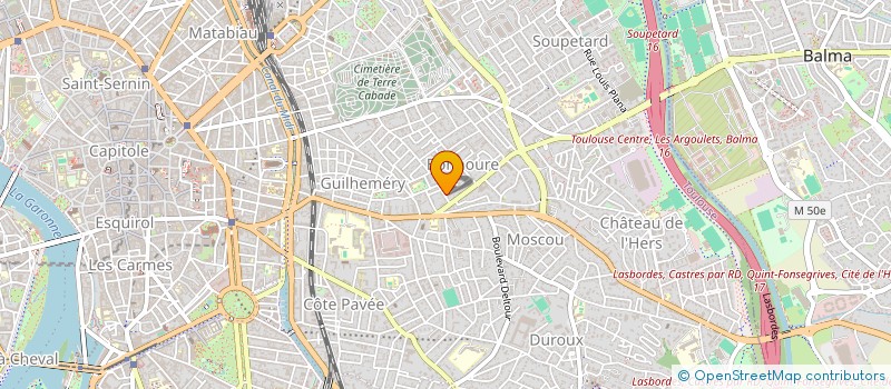 localisation de l'entreprise BALOREA à TOULOUSE