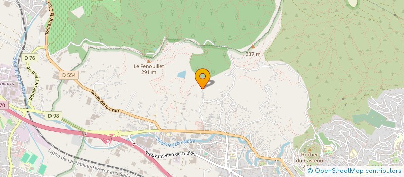 localisation de l'entreprise BALOU à HYERES