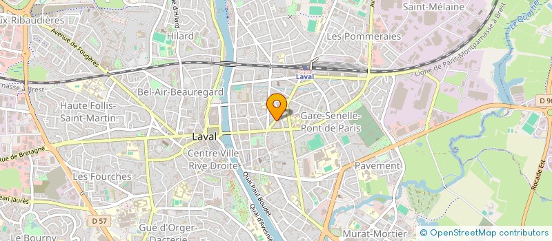 localisation de l'entreprise BALOU à LAVAL