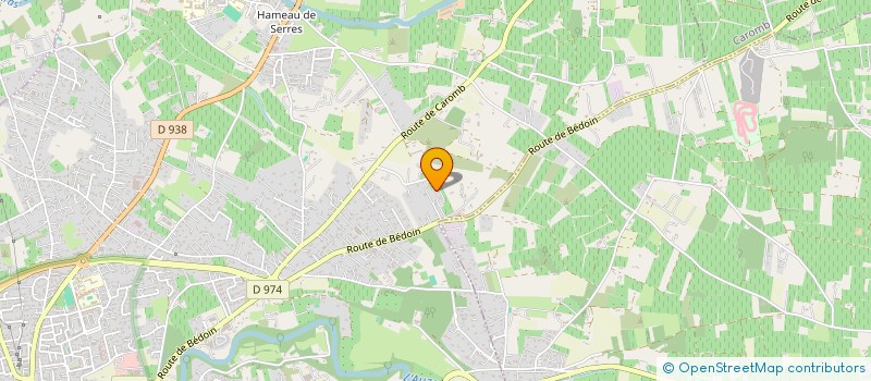 localisation de l'entreprise BALOU  CARPENTRAS