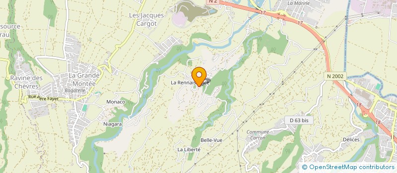 localisation de l'entreprise BALOU  SAINTE-SUZANNE