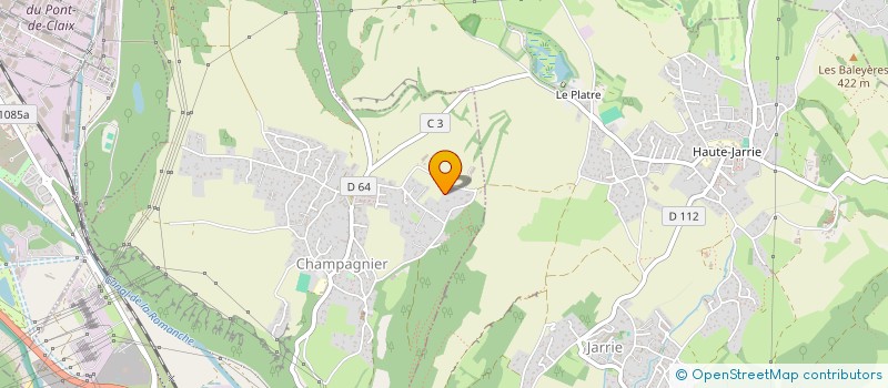 localisation de l'entreprise BALOU  CHAMPAGNIER