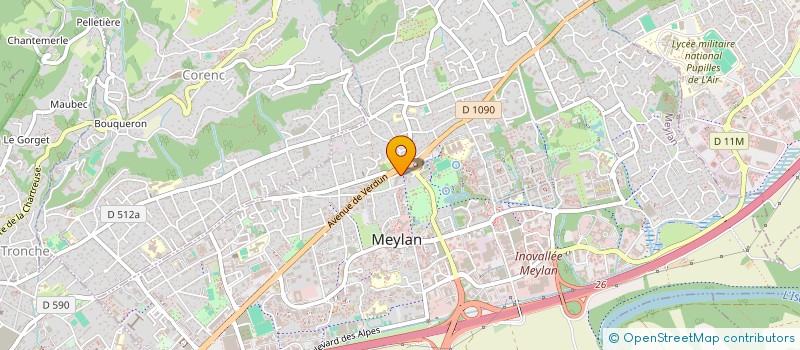 localisation de l'entreprise BALOU & CO  MEYLAN