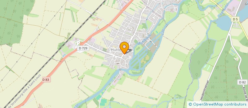 localisation de l'entreprise BALOU HOLDING  BENFELD