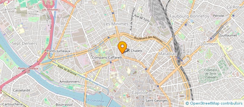 localisation de l'entreprise BALOU O. BARBER & SHOP à TOULOUSE