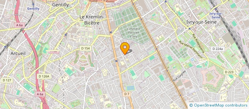 localisation de l'entreprise BALOUL AHMED ET BEKKOUCHE ALI à VILLEJUIF