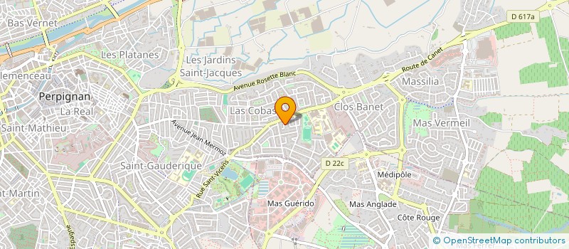 localisation de l'entreprise BALQUISSE à PERPIGNAN