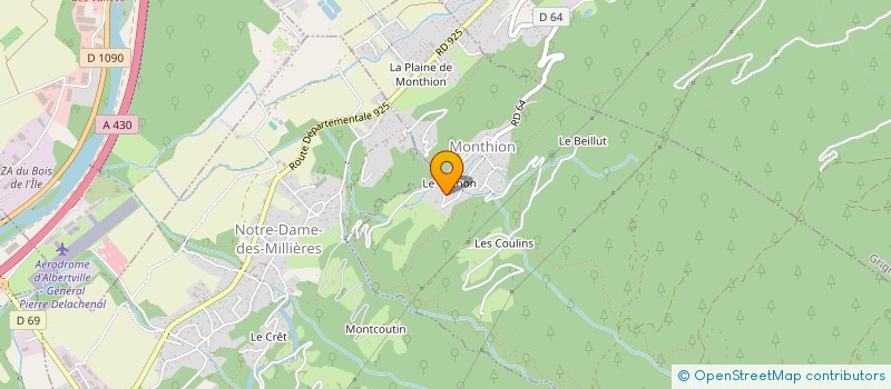 localisation de l'entreprise BALR  MONTHION