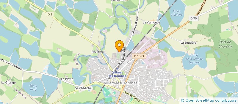 localisation de l'entreprise BALROG SCI à VILLARS-LES-DOMBES