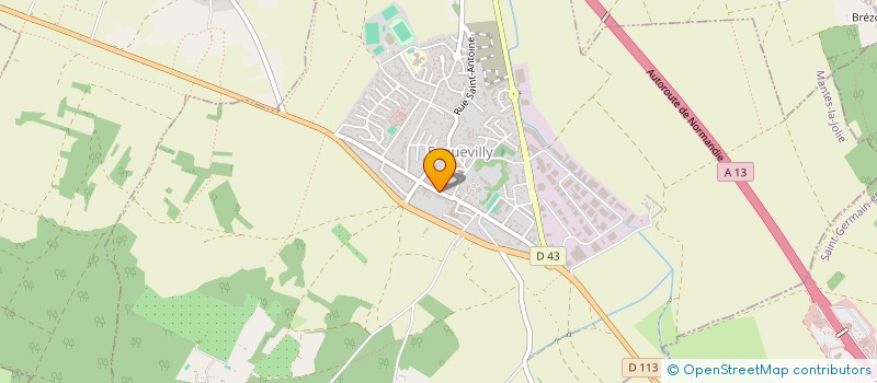 localisation de l'entreprise BALROG'STEAM WORKOUT  ECQUEVILLY