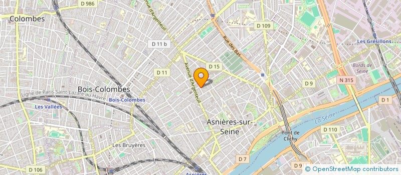 localisation de l'entreprise BALSA à ASNIERES-SUR-SEINE