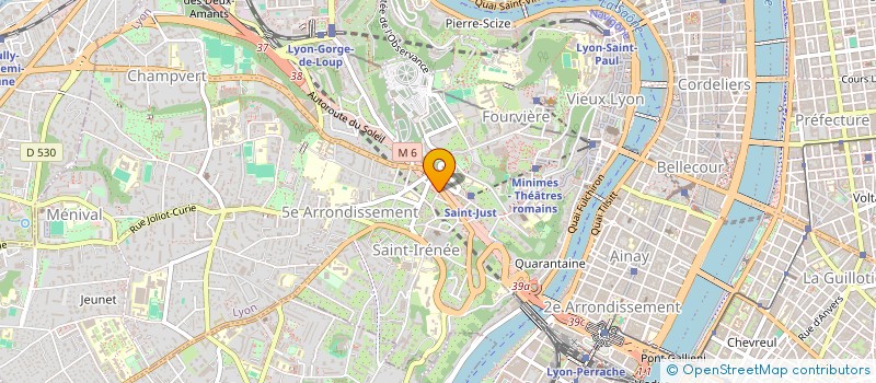 localisation de l'entreprise BALSA  LYON