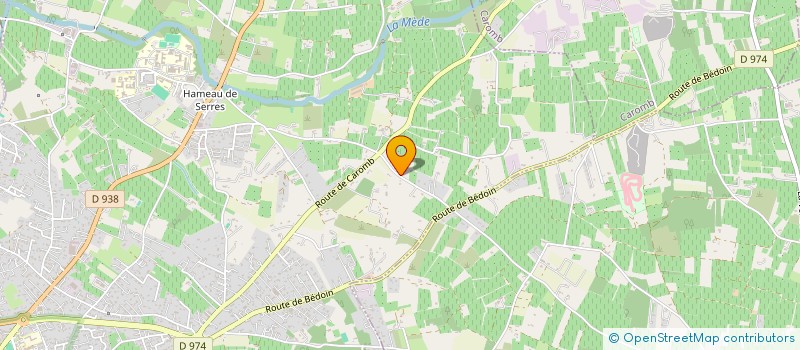 localisation de l'entreprise BALSAC  CARPENTRAS