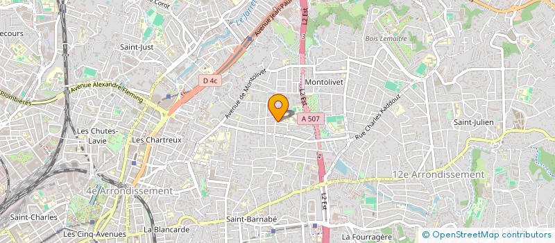 localisation de l'entreprise BALSAV à MARSEILLE