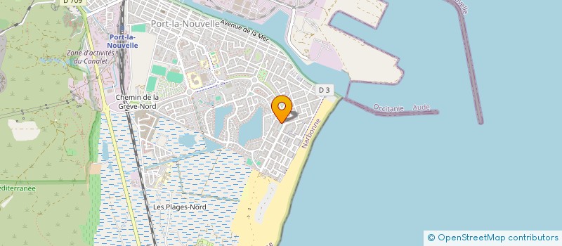 localisation de l'entreprise BALSEN/COSTA  PORT-LA-NOUVELLE