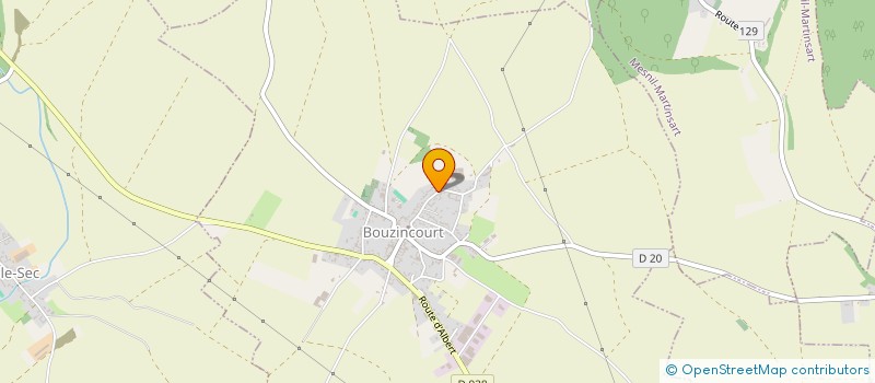 localisation de l'entreprise BALT  BOUZINCOURT