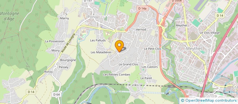 localisation de l'entreprise BALTA à POISY