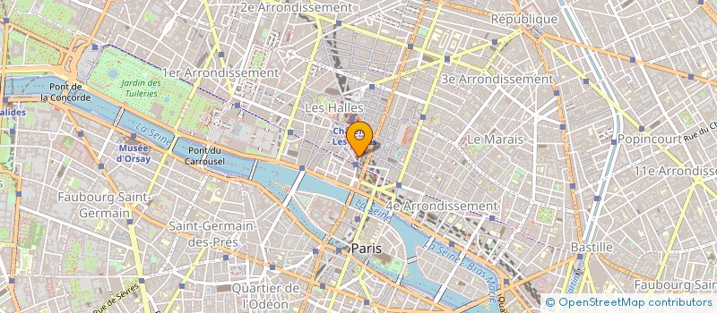 localisation de l'entreprise BALTARD  PARIS