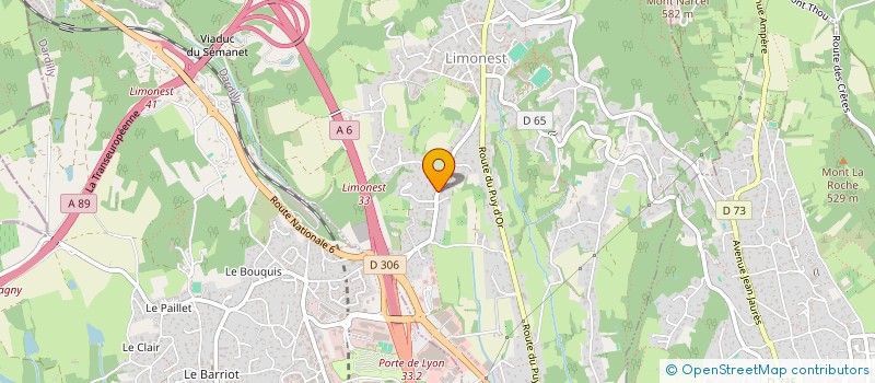 localisation de l'entreprise BALTAZAR  LIMONEST