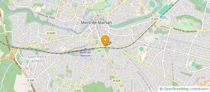 localisation de l'entreprise BALTAZAR MEDIA  MONT-DE-MARSAN