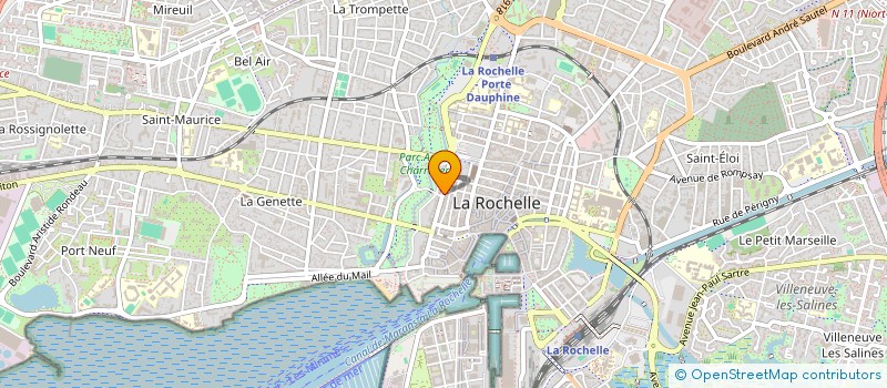 localisation de l'entreprise BALTEUS MAITRISE D'OEUVRE à LA ROCHELLE