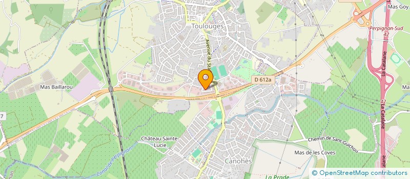 localisation de l'entreprise BALTHAZA  TOULOUGES