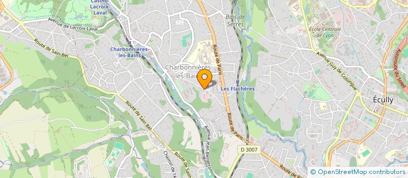 localisation de l'entreprise BALTHAZAR à LYON