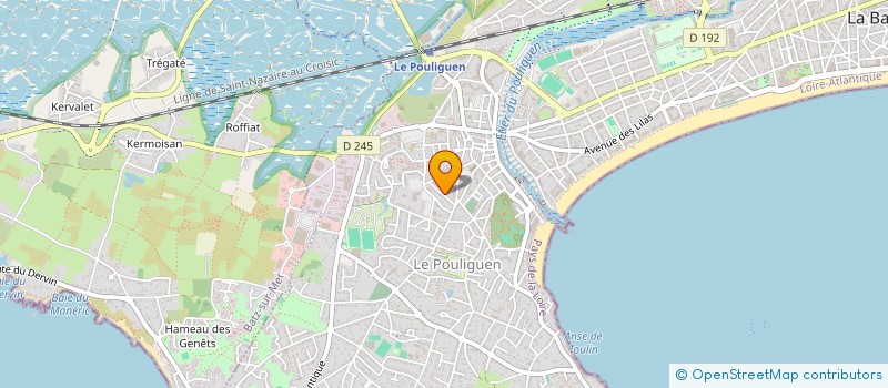 localisation de l'entreprise BALTHAZAR  LE POULIGUEN