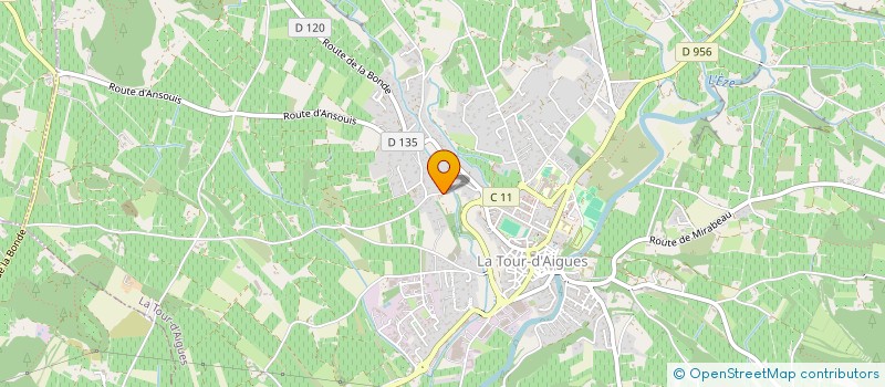 localisation de l'entreprise BALTHAZAR  LA TOUR-D'AIGUES