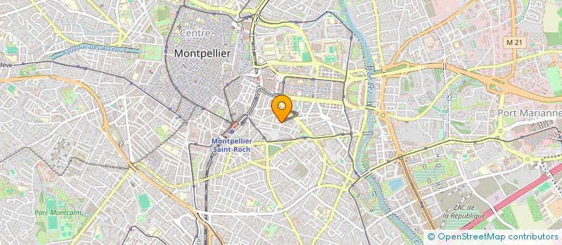 localisation de l'entreprise BALTHAZAR à MONTPELLIER