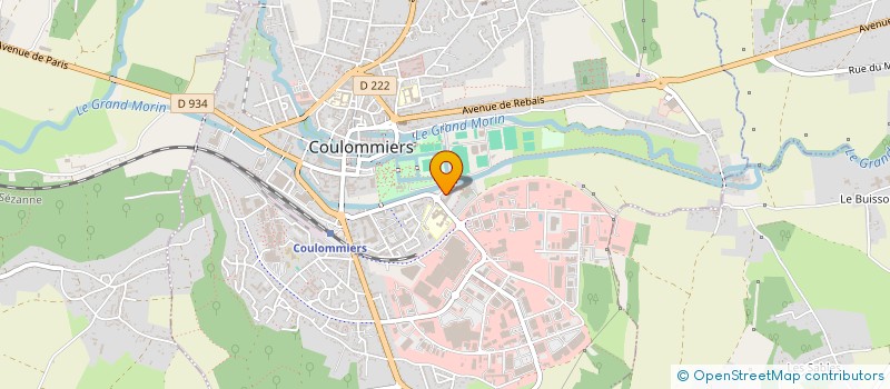 localisation de l'entreprise BALTHAZAR à COULOMMIERS