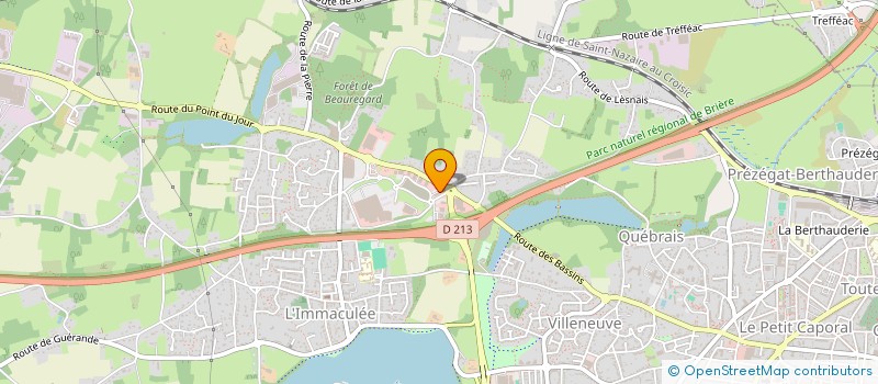 localisation de l'entreprise BALTHAZARS  SAINT-NAZAIRE