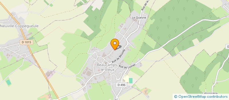 localisation de l'entreprise BALTHIA  BEAUCAMPS-LE-VIEUX