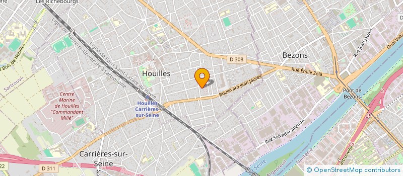 localisation de l'entreprise BALTI CONSULTING  HOUILLES