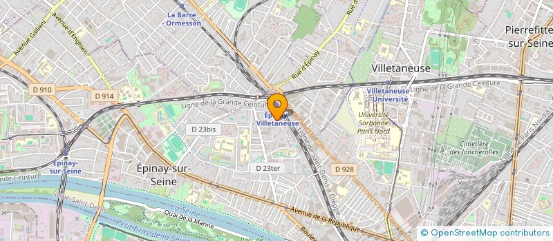 localisation de l'entreprise BALTI'FOOD à EPINAY-SUR-SEINE